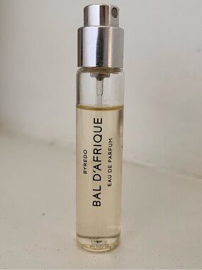 Byredo Bal d’Afrique travel perfume spray 12 ml .4 oz 90% full VGUC
